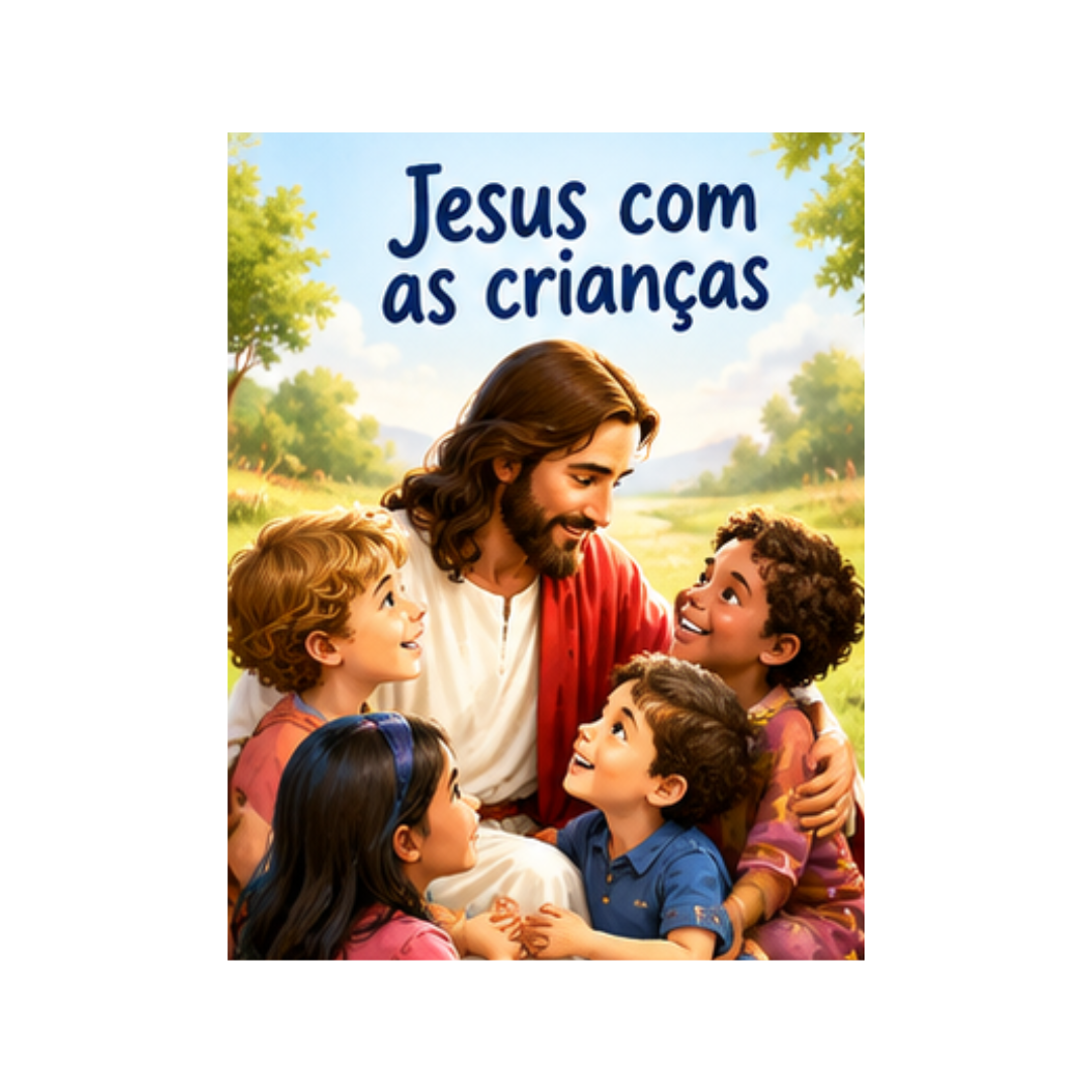 Jesus com as crianças